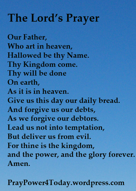 Lords prayer